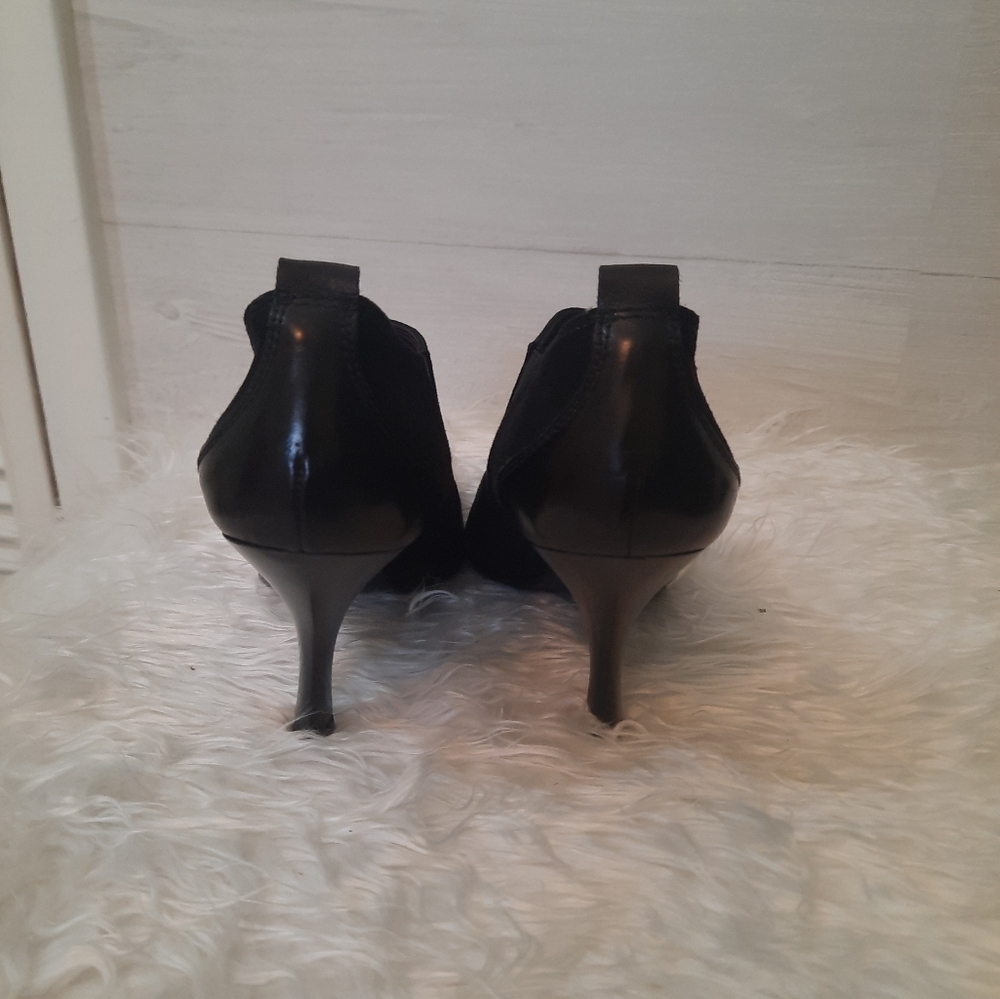 Donald j. pliner suede leather milly zipper boots booties sz 7N - Picture 5 of 6
